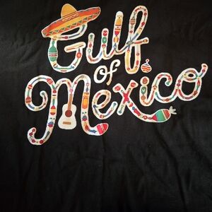 T-Shirt W The Print Saying 'Gulf Of Mexico'. 3XL-NWOT